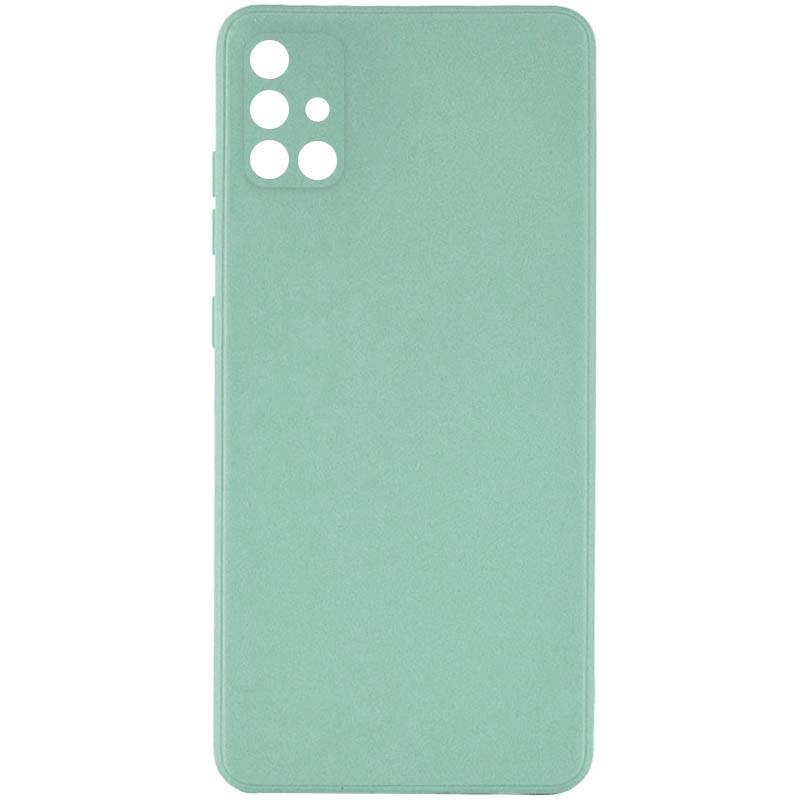 Противоударный силиконовый чехол Candy Full Camera для Samsung Galaxy A51 Menthol