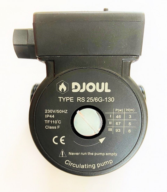 Насос циркуляційний DJOUL 25-6 U 130 Насос циркуляційний DJOUL 25-6 U 130
