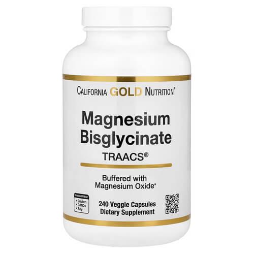 Магний CGN Magnesium Bisglycinate 240 Veggie Capsules (CGN-01902)