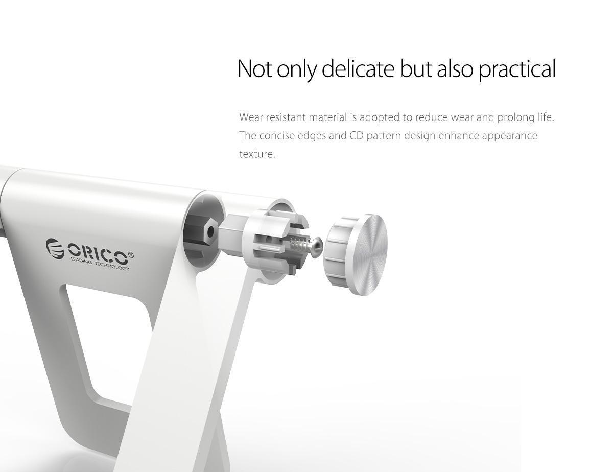 Подставка для планшета/телефона Orico настольная складная Белый (PH2-WH-BP) - фото 3 Подставка для планшета/телефона Orico настольная складная Белый (PH2-WH-BP) - фото 3