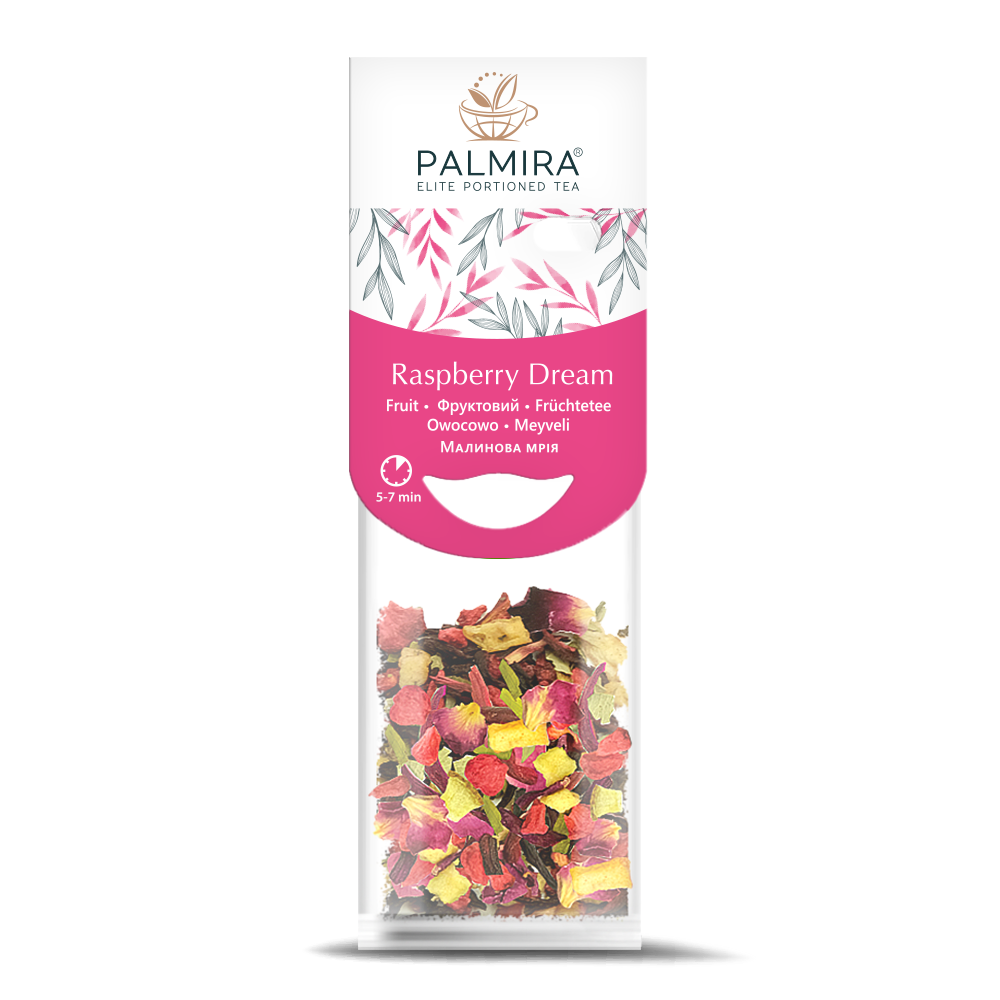 Чай фруктовый Palmira Малиновая мечта на чашку 10 шт. (pal1039)