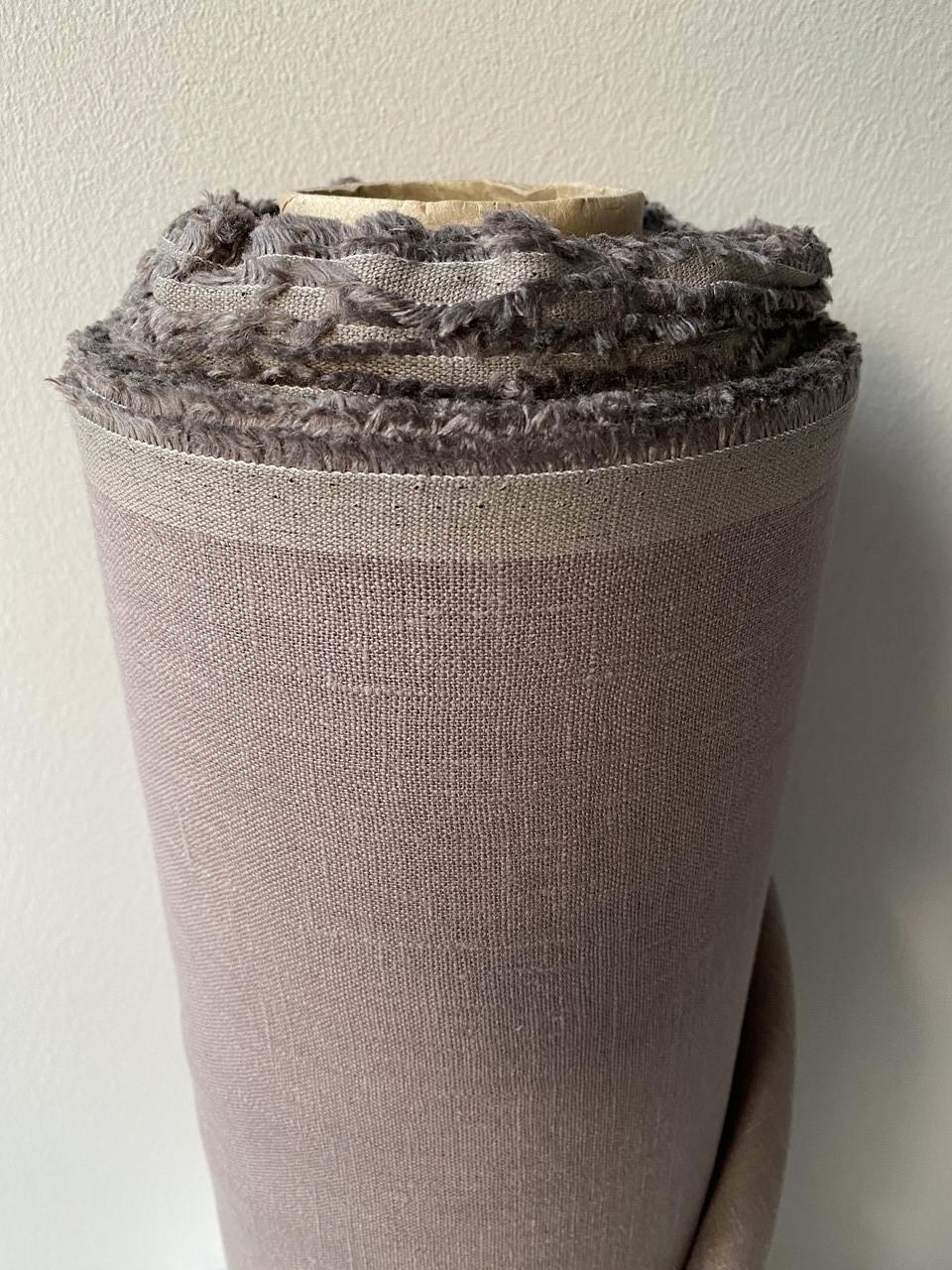 Ткань скатертная LINEN PLUS льняная 145 см 1212 Кофе с молоком - фото 2 Ткань скатертная LINEN PLUS льняная 145 см 1212 Кофе с молоком - фото 2