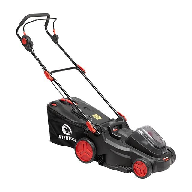 Газонокосарка з безщітковим двигуном 40 В 2х20 В 3500 об/хв/370 мм/25-75 мм контейнер 40 л