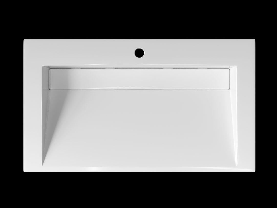 Умивальник накладний Status Boho Low 80 White (701) - фото 2