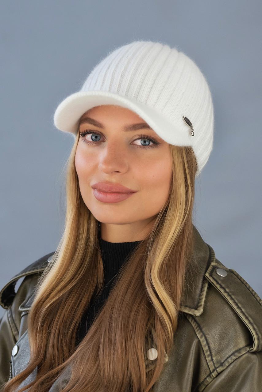 Бейсболка жіноча Braxton Кокетка 7238 Білий (2351538596) - фото 4 Бейсболка жіноча Braxton Кокетка 7238 Білий (2351538596) - фото 4