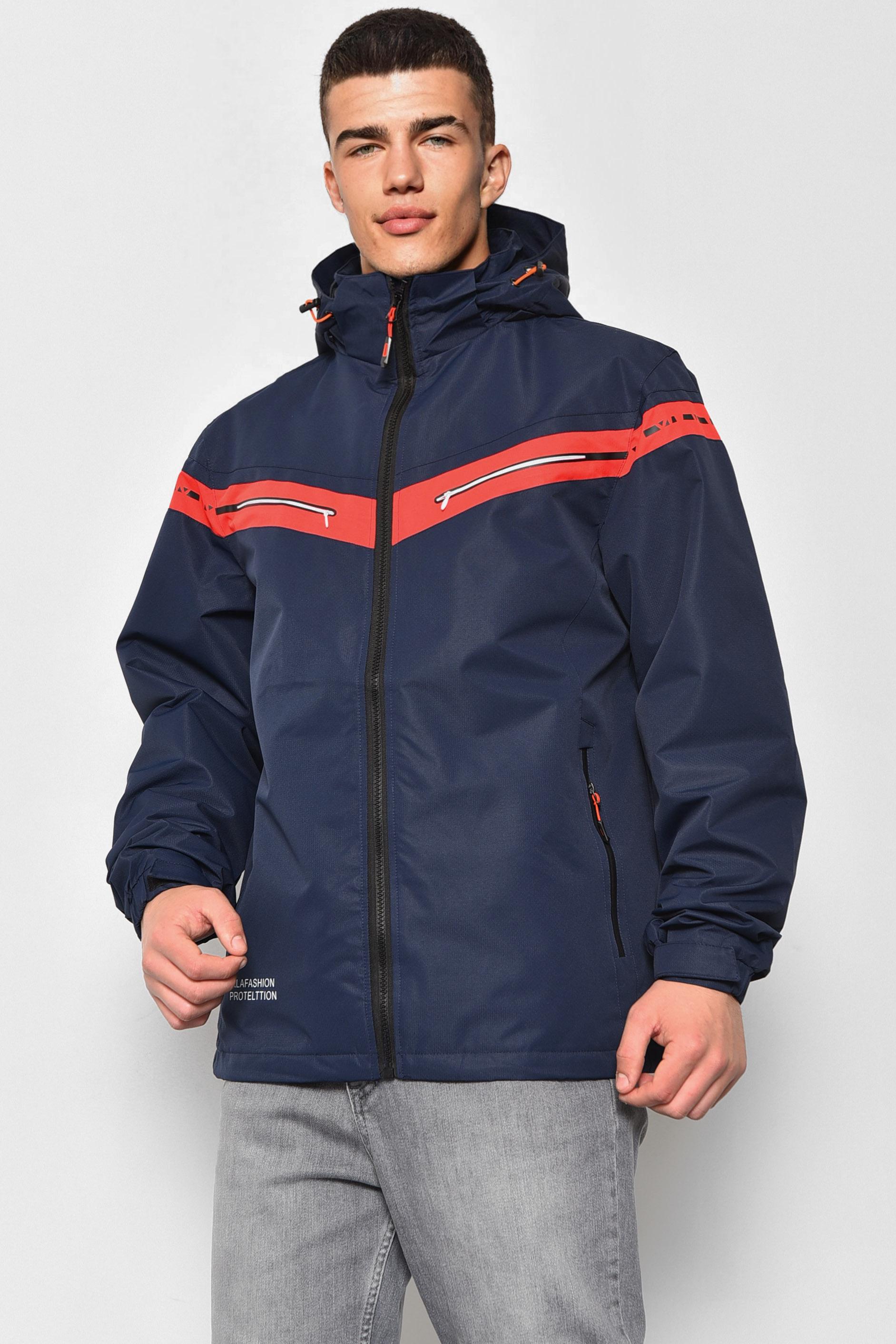 Куртка мужская демисезонная L Темно-синий (177165) Куртка мужская демисезонная L Темно-синий (177165)