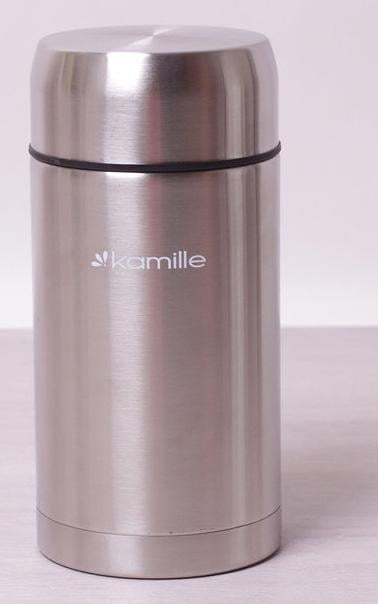 Термос пищевой Kamille Journey нержавеющая сталь 1000 мл Термос пищевой Kamille Journey нержавеющая сталь 1000 мл