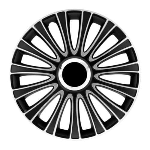 Колпаки для колес 4 Racing Le Mans Pro R17 4 шт. Silver/Black