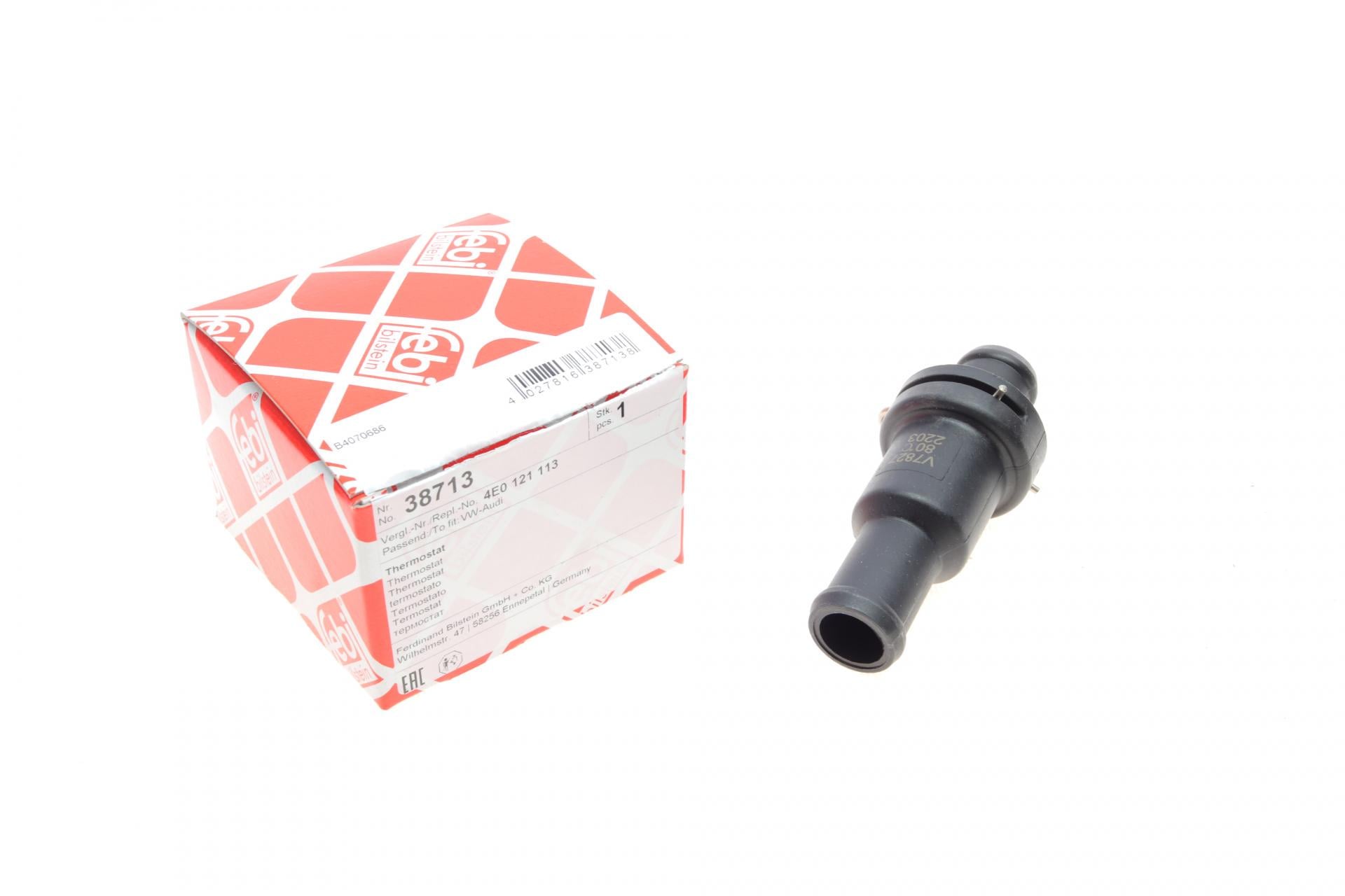 Термостат FEBI BILSTEIN для Audi A6/A8/VW Golf V/Passat 3.0TDI-4.2TDI/2.0 FSI 03- 38713