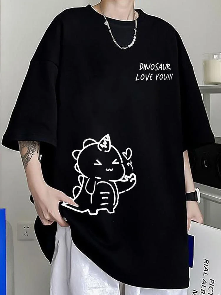 Футболка жіноча з принтом Pin-000-582 повсякденна XL Чорний (2664087717) Футболка жіноча з принтом Pin-000-582 повсякденна XL Чорний (2664087717)