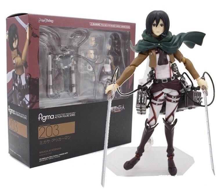 Фигурка Figm Attack on Titan Mikasa Ackerman 15 см (Figm203)