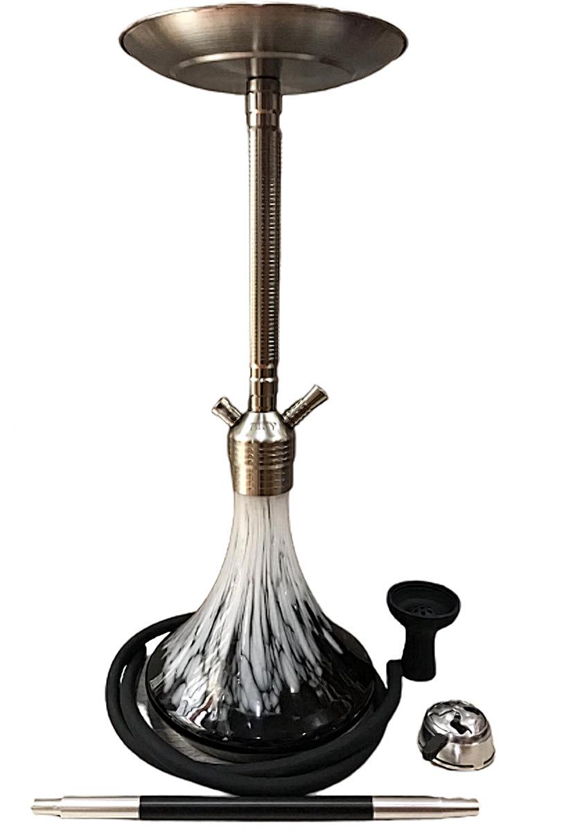 Кальян Amy deluxe E 55 хром 80 см Черный (351536)