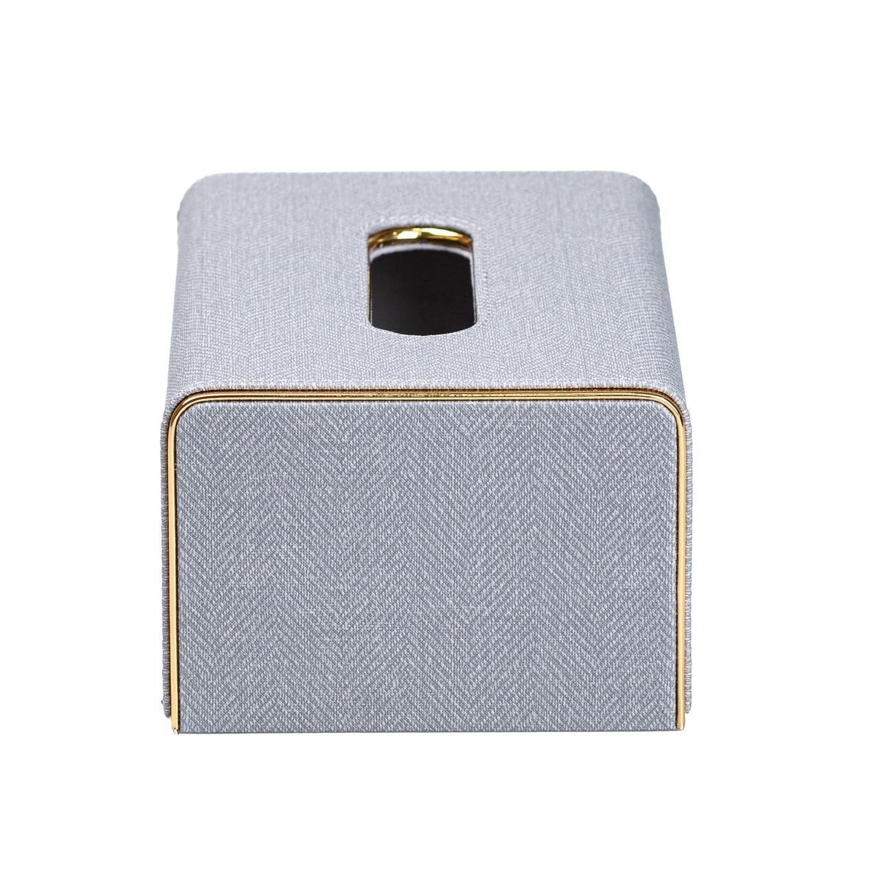 Салфетница текстильная 21х13,5х9 см Серый (HP-3-118G) - фото 4 Салфетница текстильная 21х13,5х9 см Серый (HP-3-118G) - фото 4