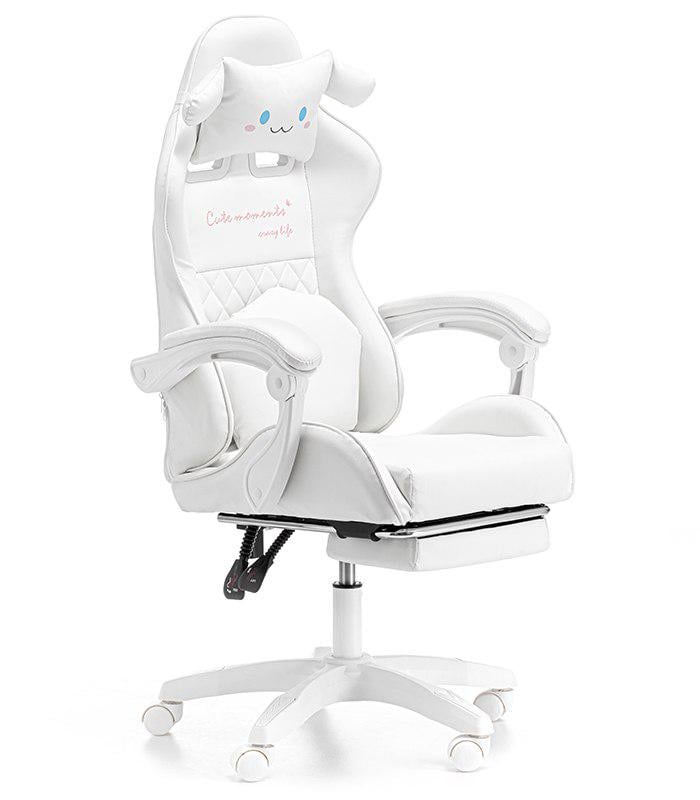 Крісло геймерське дитяче G894 з подушками та підставкою для ніг Білий (24096864) - фото 2