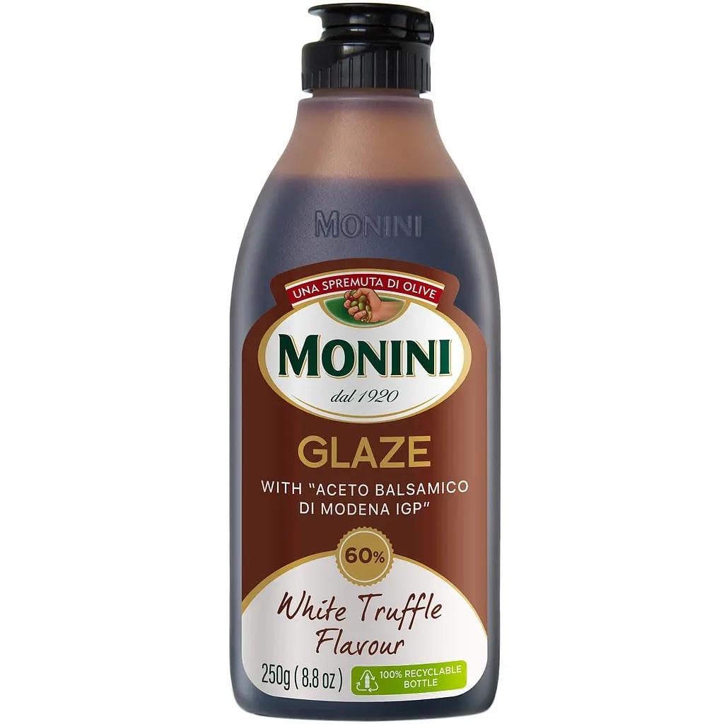 Cоус крем бальзамічний Monini Glaze Aceto Balsamico White truffle 250 г