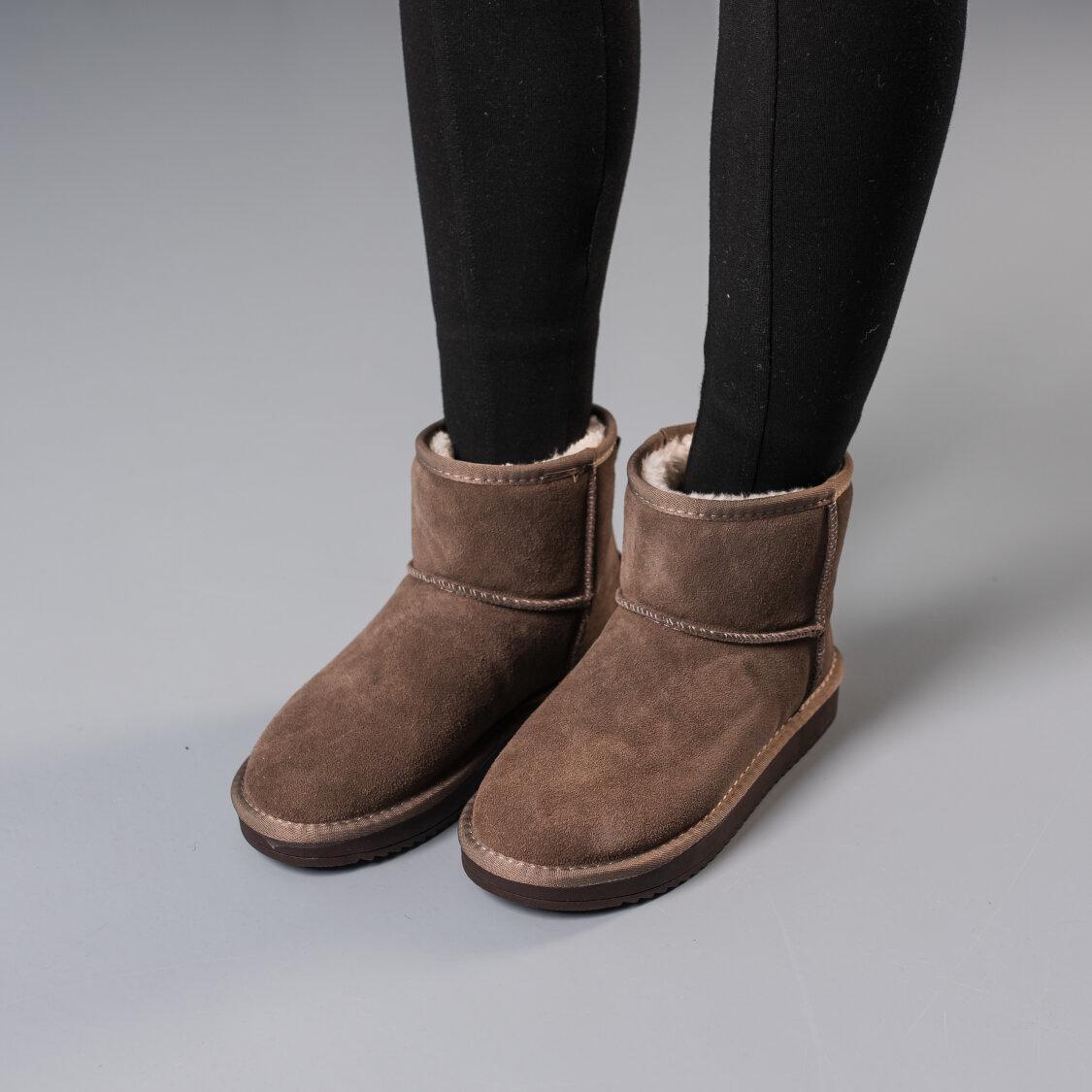 Угги женские Fashion р. 40 25,5 см Кофейный (3829)