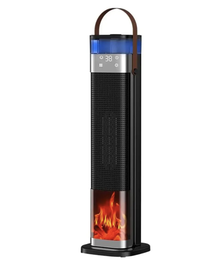 Тепловентилятор Portable Fan Heater HQN218-28QD 1500 Вт с увлажнителем PTC керамический (38272010)