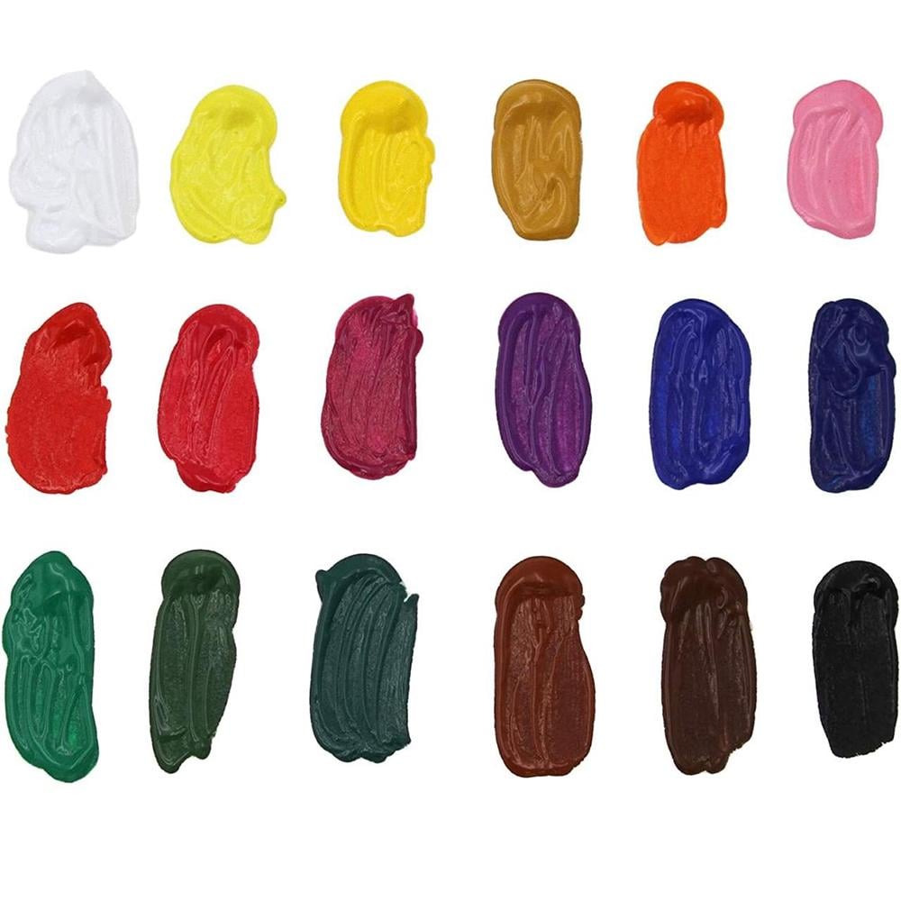 Акриловые краски художественные неон/металлик/глиттер 22 мл 48 цветов (37-112016) - фото 5