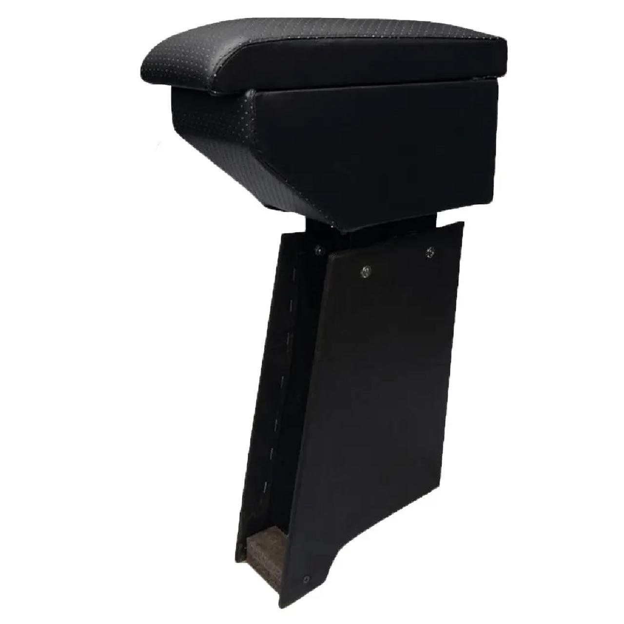 Підлокітник на Volkswagen Transporter T4 тип сидінь 1+2 з перфорацією Чорний (31261629)