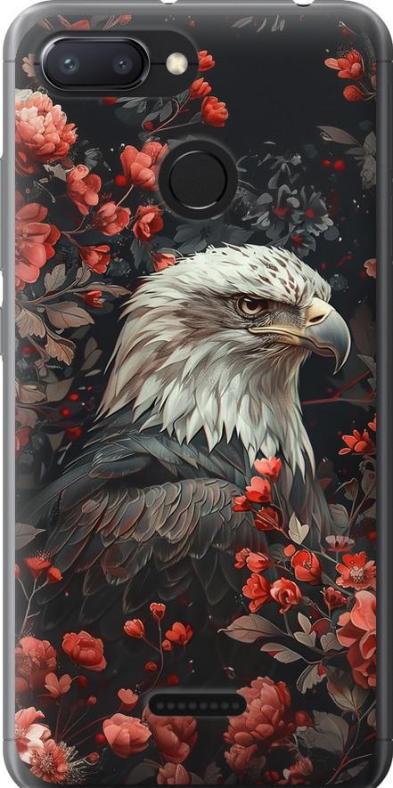 Чохол на Xiaomi Redmi 6 Квітковий вартовий (6102u-1521-42517)