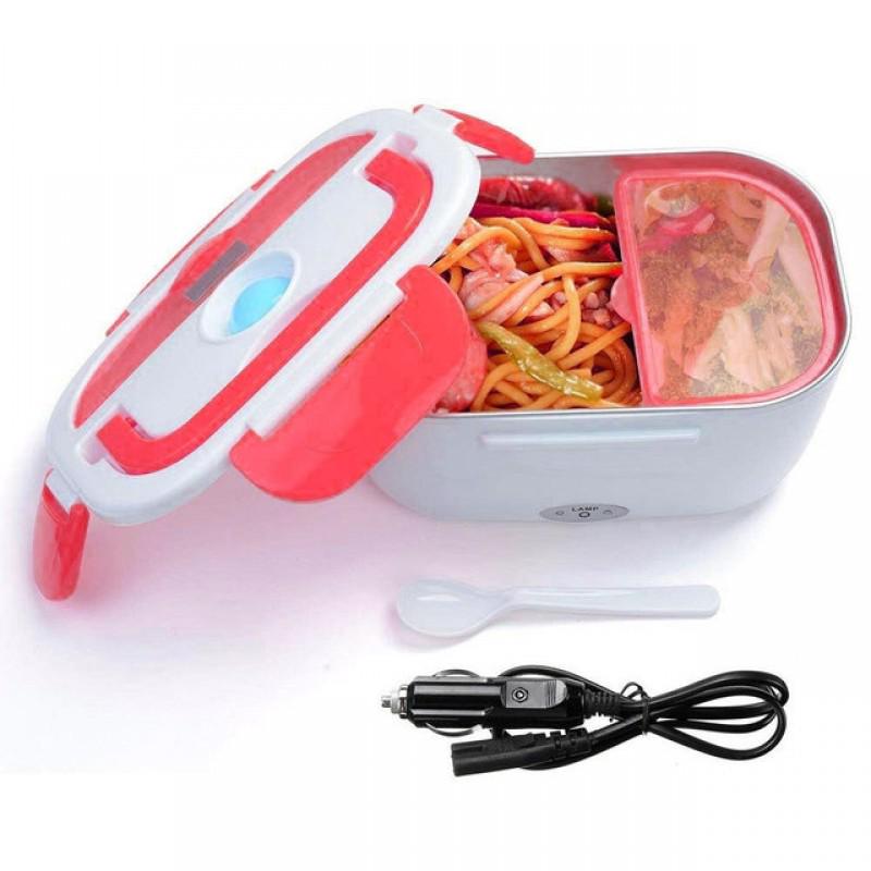 Автомобильный ланч-бокс с подогревом VJTech YS-001 12 В Красный - фото 4 Автомобильный ланч-бокс с подогревом VJTech YS-001 12 В Красный - фото 4