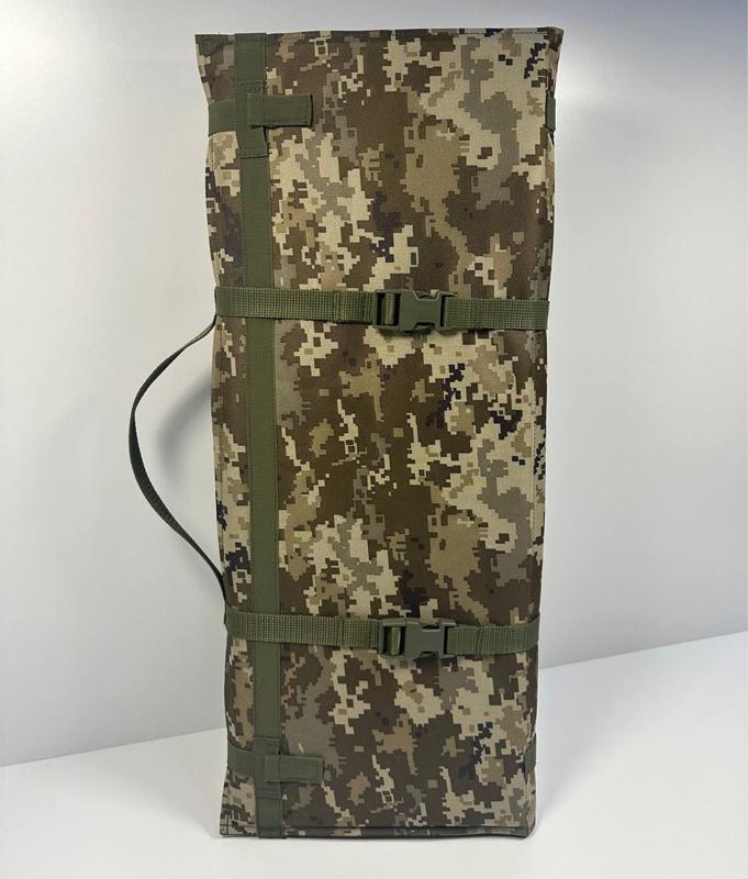 Каремат раскладной M-KET для сидения и сна 10 мм на 6 секций 1,8 м х 70 см с ручкой Пиксель - фото 4 Каремат раскладной M-KET для сидения и сна 10 мм на 6 секций 1,8 м х 70 см с ручкой Пиксель - фото 4