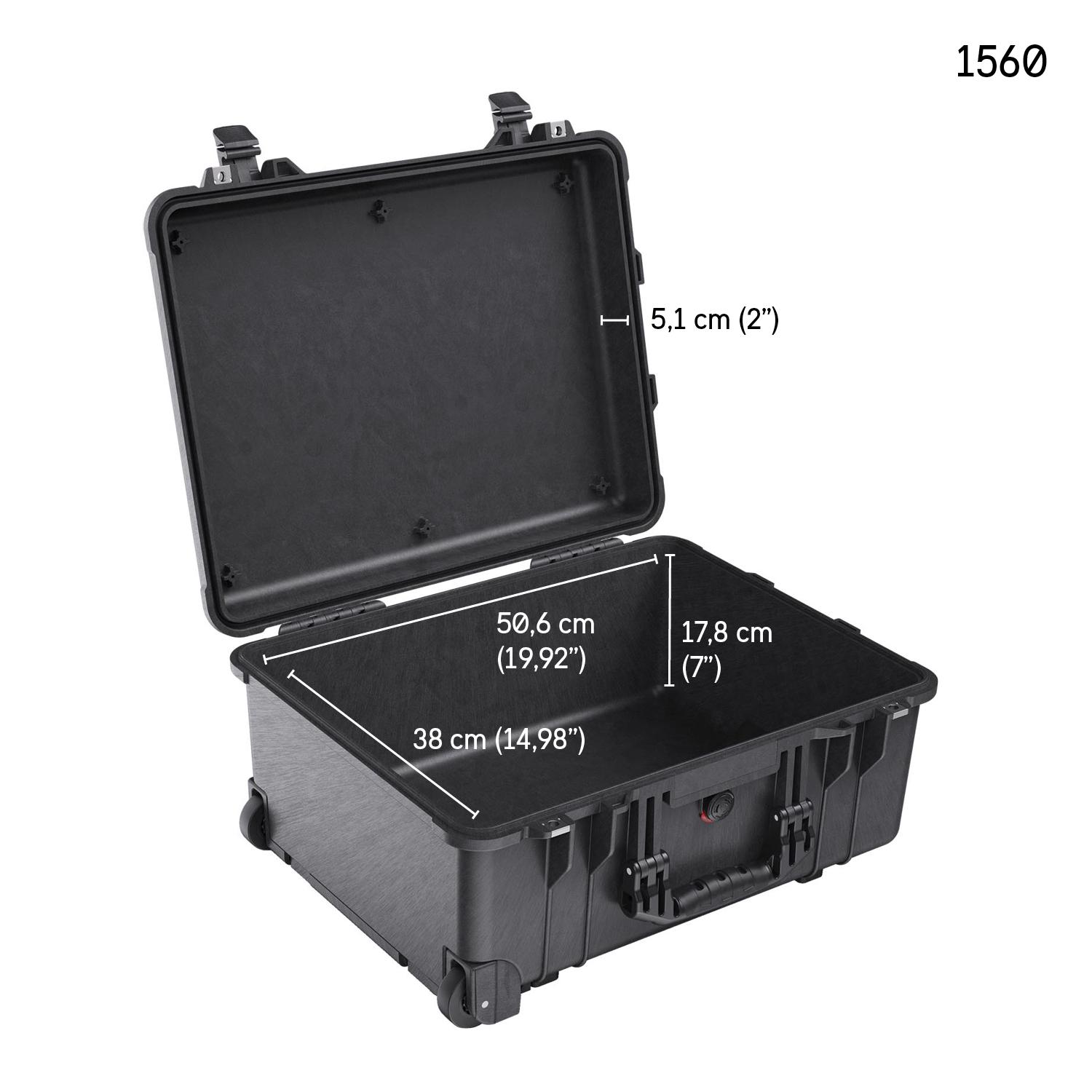 Кейс противоударный Peli Protector 1560 - фото 7