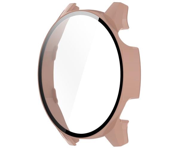 Чохол із захисним склом Protective Cover with Glass для Huawei Watch GT 5 46 мм Рожевий