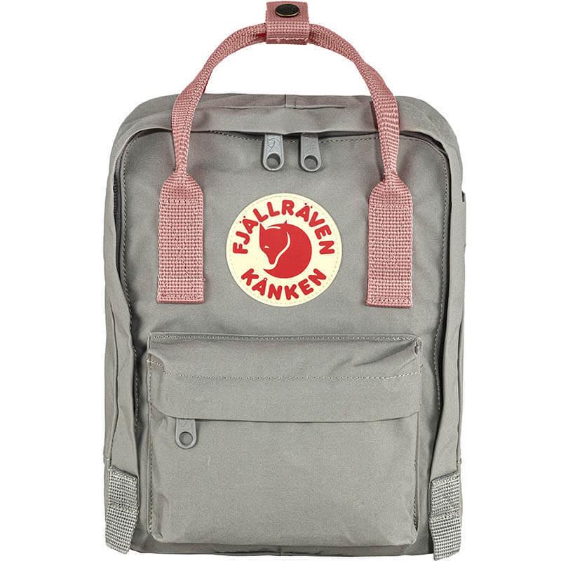 Городской рюкзак Fjallraven Kanken Mini Fog/Pink (23561.021-312)