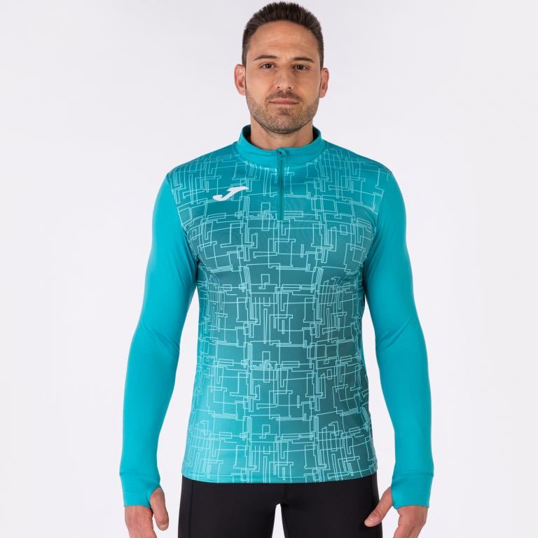 Реглан Joma 101930.725 Elite VIii Sweatshirt L Turquoise (8424309529949)