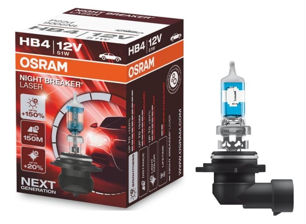 Автолампа HB4 Night Breaker Laser+150 12V 51W P22D (9006NL)
