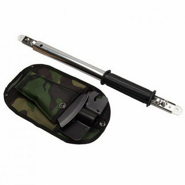 Набір туристичний 5в1 пила/ніж/лопата/сокира/відкривачка (21246696) - фото 4