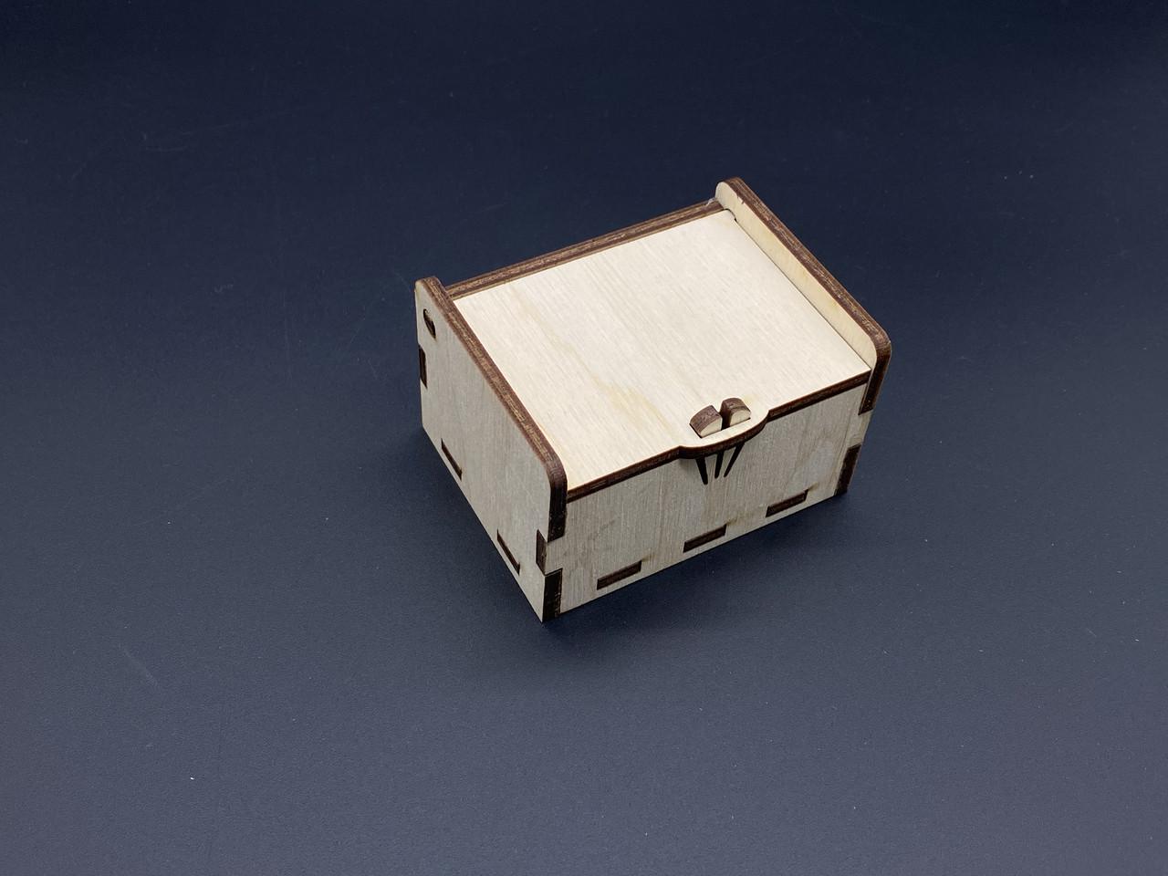 Шкатулка-заготовка для декупажа под роспись для украшений 8х4х6 см (1169459969)