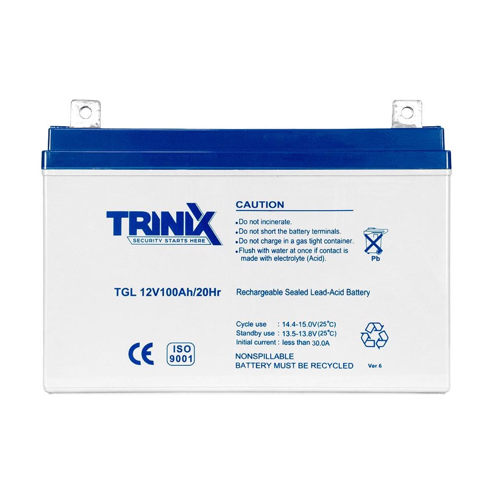 Аккумулятор гелевый Trinix TGL12V100Ah/20Hr (44-00011) - фото 2