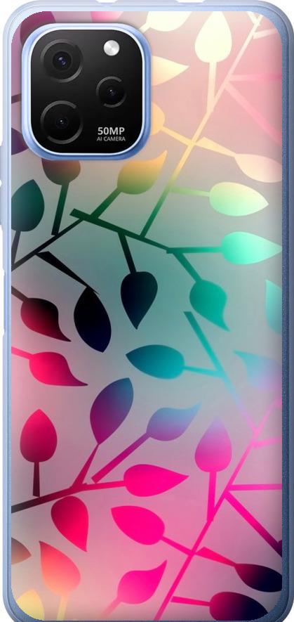 Чехол на Huawei Nova Y61 Листья (2235u-2983-42517)