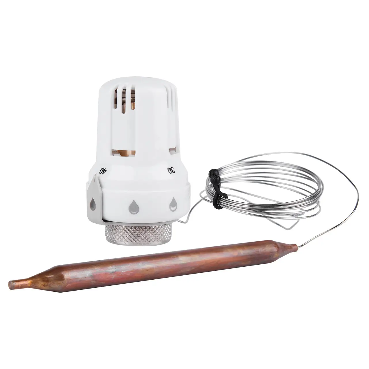 Термоголовка ICMA №992 с выносным датчиком 30х1,5 мм (24848685) Термоголовка ICMA №992 с выносным датчиком 30х1,5 мм (24848685)