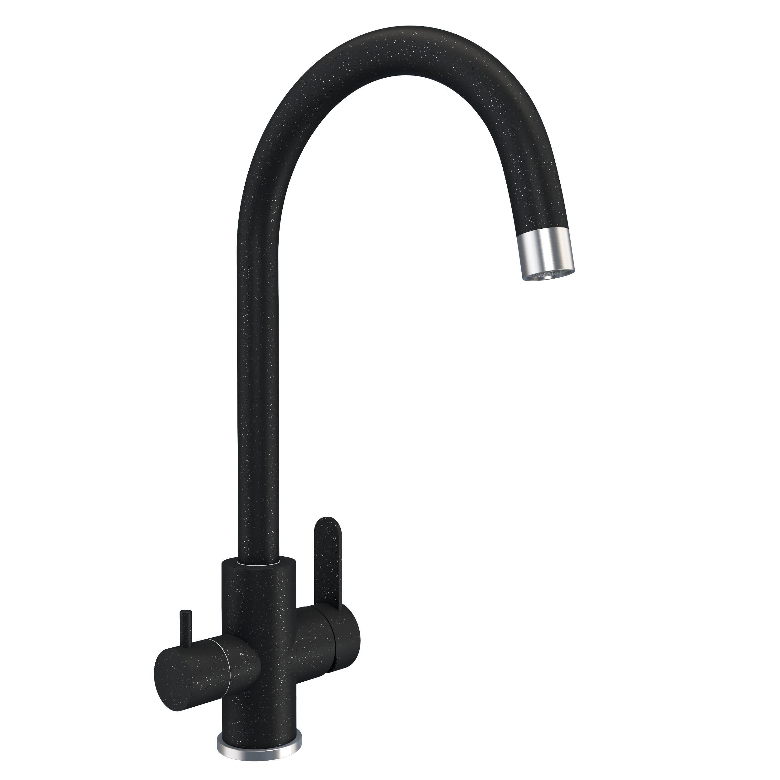 Смеситель под фильтр Platinum 8204 HDF Черный металлик (000033482) Смеситель под фильтр Platinum 8204 HDF Черный металлик (000033482)