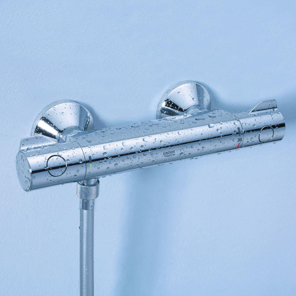 Cмеситель для душа Grohe Grohtherm 34558000 с термостатом Хром (111122) - фото 4