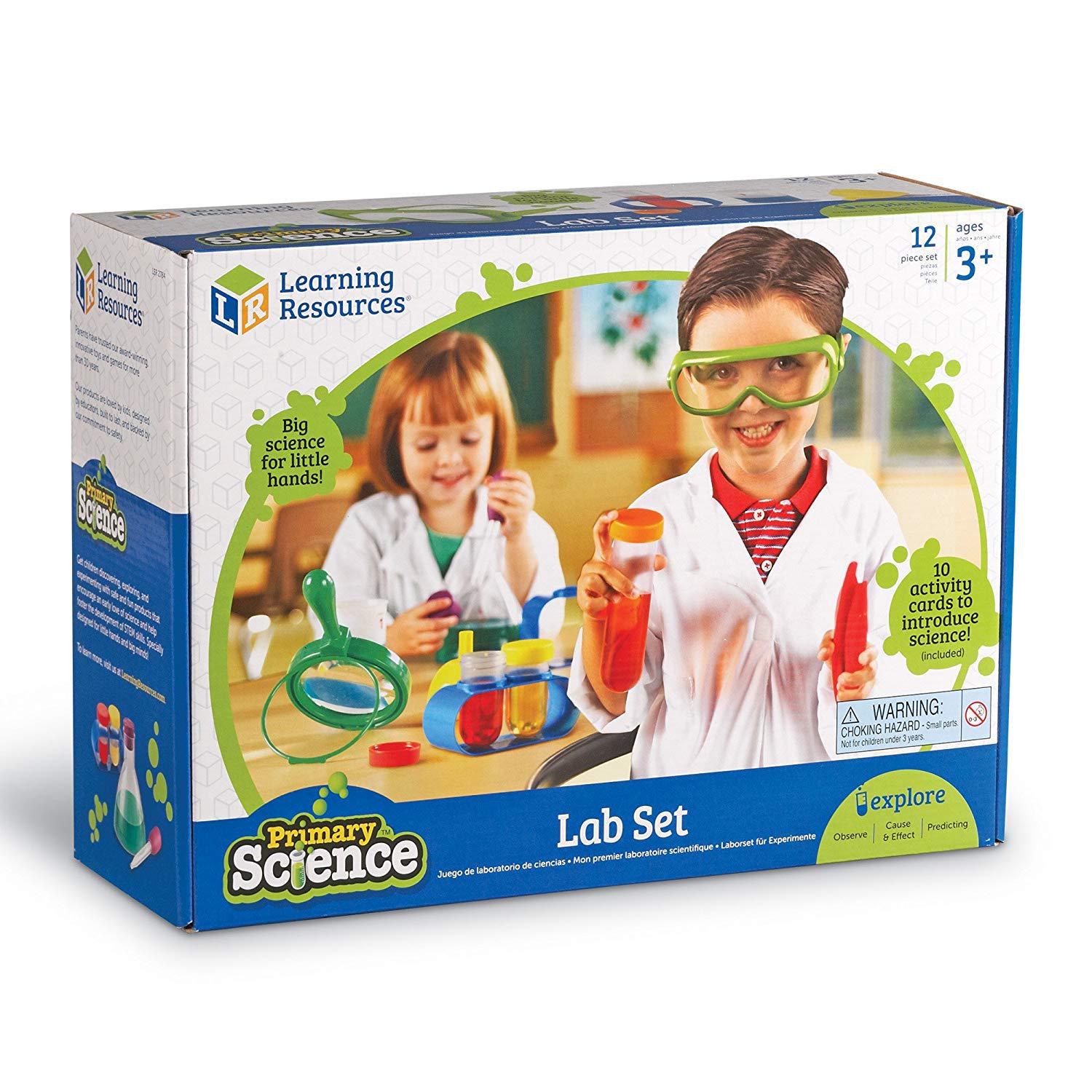 Ігровий набір Лабораторія науки Learning Resources Primary Science Learning Lab 12 деталей (LER 2784) - фото 5