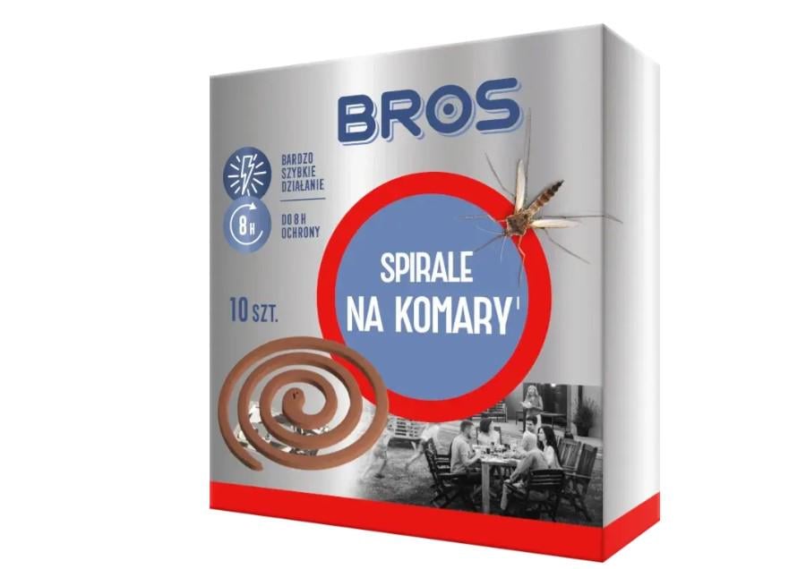 Спирали від комарів Bros інсектицидні 10 шт. (15446315)