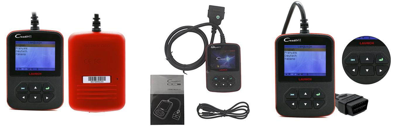 Диагностический сканер Launch Creader VI OBD2 русский язык - фото 2