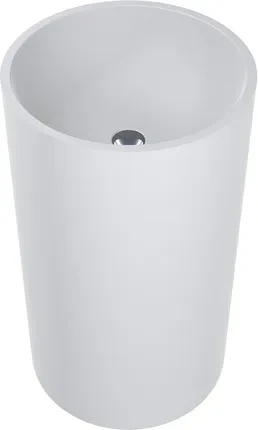 Умывальник Miraggio свободностойкий круглый 50 см Белый матовый (1635)