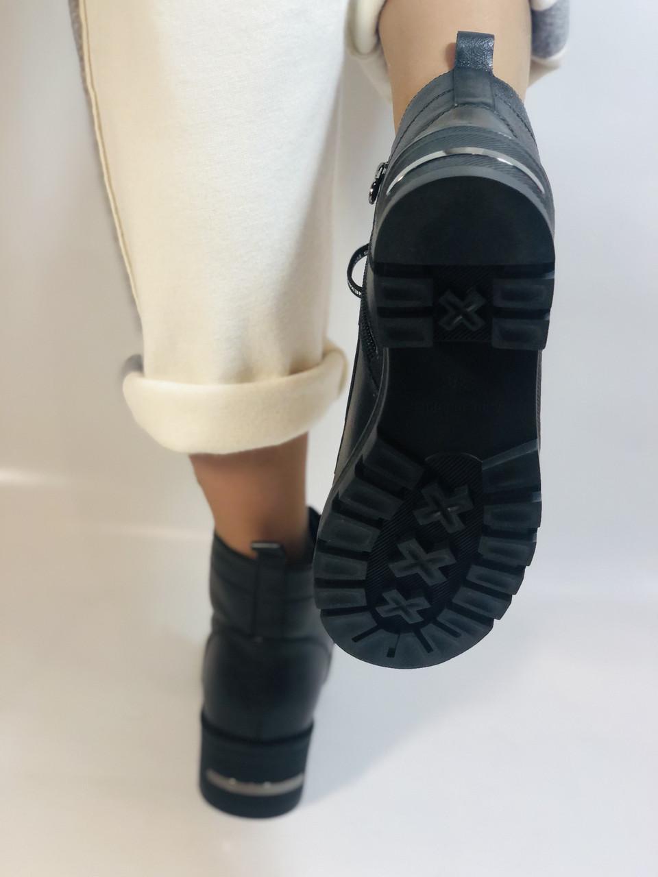 Ботинки женские зимние Alvito р. 38 24,5 см Черный (2425) - фото 7 Ботинки женские зимние Alvito р. 38 24,5 см Черный (2425) - фото 7