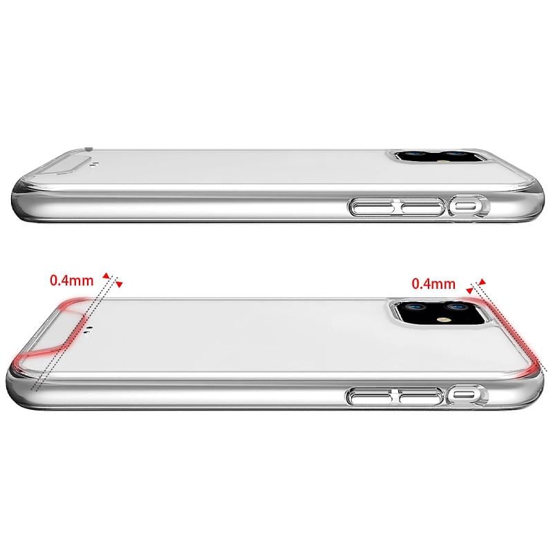 Противоударный чехол Epik для Apple iPhone 11 (6.1") TPU Space Case transparent Прозрачный - фото 5