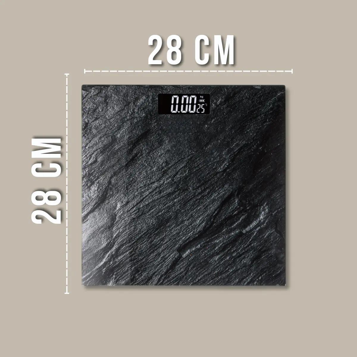 Ваги підлогові з дисплеєм Domotec MS-10000 максимальне навантаження 180 кг 28х28 см Чорний (363357U) - фото 5