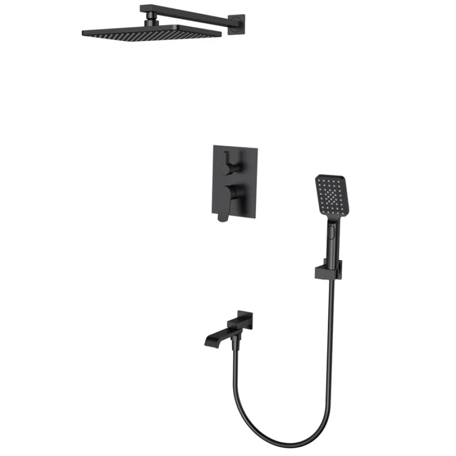 Душевая система встроенная MIXXUS DALI 009 Premium Black (MI6755)