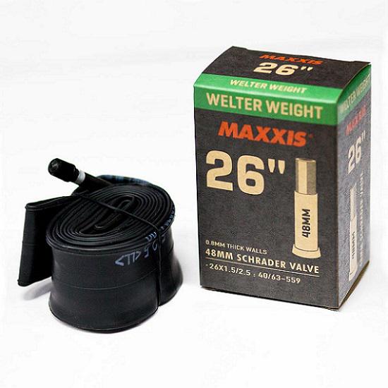 Велокамера Maxxis 26"х1,5"/2,5" Welter Weight Tube AV48 EIB00137100 (4717784039749)