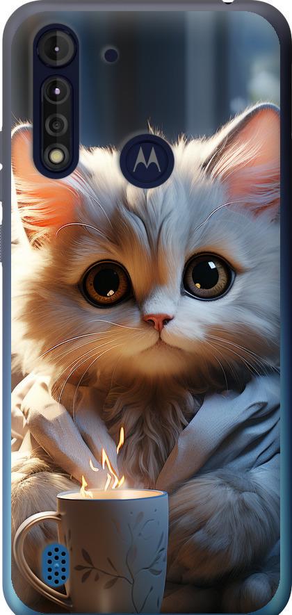 Чехол на Motorola G8 Power Lite White cat (5646u-2032-42517) Чехол на Motorola G8 Power Lite White cat (5646u-2032-42517)