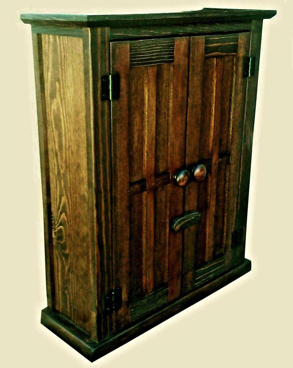 Шкаф настенный из дерева Годека Капучино (ШФН-004109) Шкаф настенный из дерева Годека Капучино (ШФН-004109)