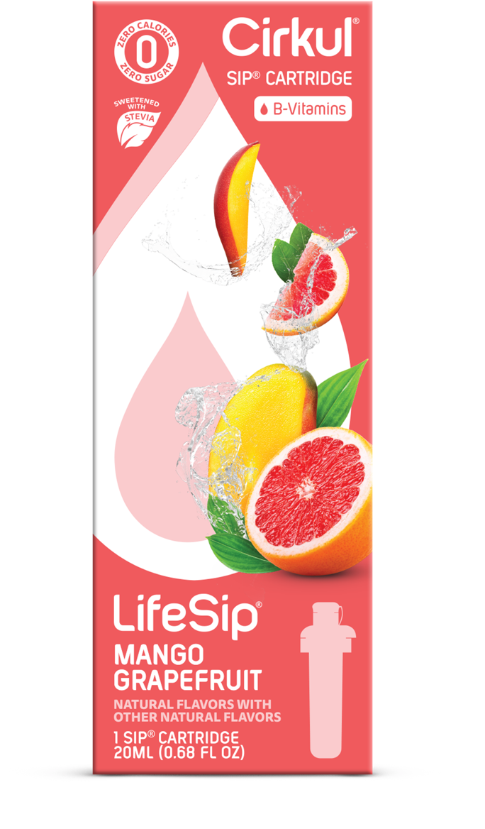 Картридж для Cirkul Mango Grapefruit LifeSip 20 мл (40356) - фото 2 Картридж для Cirkul Mango Grapefruit LifeSip 20 мл (40356) - фото 2